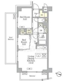 AIFLAT明大前 304 間取り図