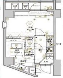 アルテシモエスク 6階 間取り図