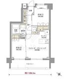 TENAS千歳船橋 307 間取り図