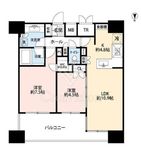 グランリビオ芝大門 16階 間取り図