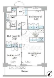 NIIYA平和台 102 間取り図