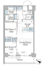 NIIYA平和台 320 間取り図