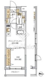 リビオメゾン湯島 211 間取り図