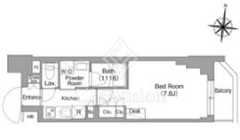 コンフォリア・リヴ大崎 303 間取り図