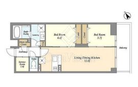 The Grand Terrace Wakabayashi 108 間取り図