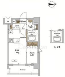 RJRプレシア蒲田 219 間取り図