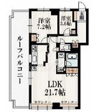 アトラス杉並方南町 9階 間取り図