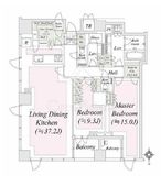 三田ガーデンヒルズ PARK MANSION 12階 間取り図