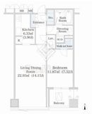 大井町ハイツ 903 間取り図