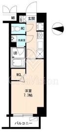 エースハイツ森下 4階 間取り図