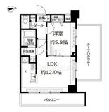 プレール・ドゥーク浅草松が谷 11階 間取り図