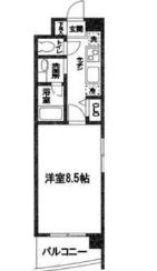 南青山スタイルコート 101 間取り図