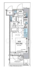 レジディア蒲田5 305 間取り図