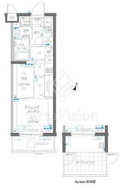 ZOOM蒲田EAST 1階 間取り図