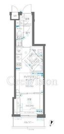 ZOOM蒲田EAST 5階 間取り図
