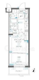 ZOOM蒲田EAST 2階 間取り図