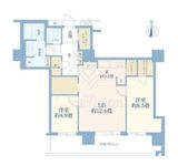 コスモポリス品川 6階 間取り図