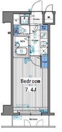 グランド・ガーラ三田 8階 間取り図