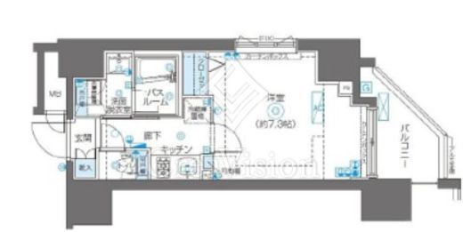 ZOOM川崎Second 10階 間取り図