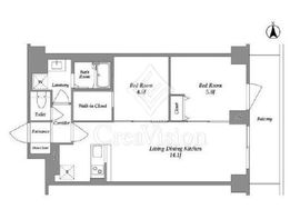 KDXレジデンス上板橋 205 間取り図