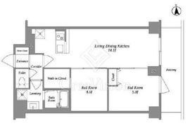 KDXレジデンス上板橋 208 間取り図