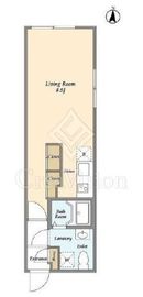 KDXレジデンス阿佐ヶ谷Ⅱ 204 間取り図