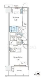 スカイグランデ津田沼 903 間取り図