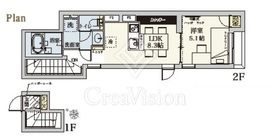 エストラルゴ代々木上原 201 間取り図