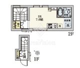 エストラルゴ代々木上原 204 間取り図