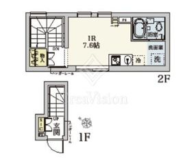 エストラルゴ代々木上原 204 間取り図