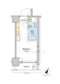TOMORE田端 609 間取り図