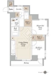 KDXレジデンス三鷹 803 間取り図