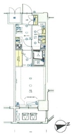 ジェノヴィア浜松町グリーンヴェール 10階 間取り図