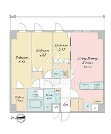 LIME RESIDENCE KAWAGUCHI EAST 710 間取り図