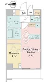 LIME RESIDENCE KAWAGUCHI EAST 815 間取り図