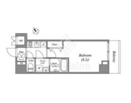 グランパセオ田端 D403 間取り図