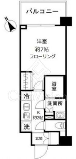 エヌステージ赤羽志茂 212 間取り図