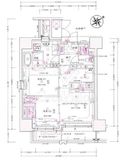 シエリア町屋 9階 間取り図