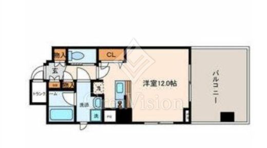 オーソン両国 701 間取り図