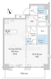 HIGASHIKOMATSUGAWA PARK RESIDENCE 103 間取り図