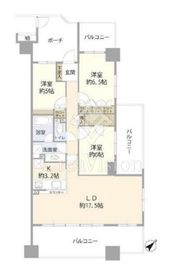 ヨコハマオールパークス第四街区 10階 間取り図