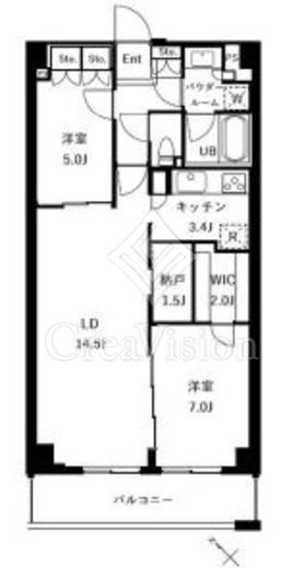ザ・ケンジントン・レジデンスときわ台 316 間取り図