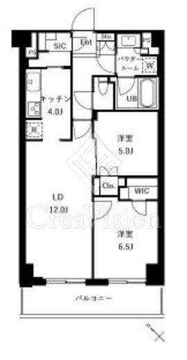 ザ・ケンジントン・レジデンスときわ台 402 間取り図