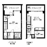 ヒルハイツ代官山 1階 間取り図