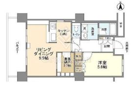豊洲シエルタワー 11階 間取り図
