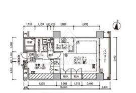 東雲キャナルコートCODAN 18-821 間取り図