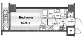 ガラ・シティ横浜西口 206 間取り図