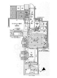 イニシア横浜桜木町 4階 間取り図