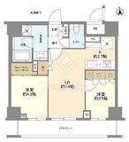 オープンレジデンシア御徒町 10階 間取り図