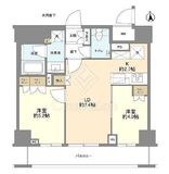 オープンレジデンシア御徒町 9階 間取り図
